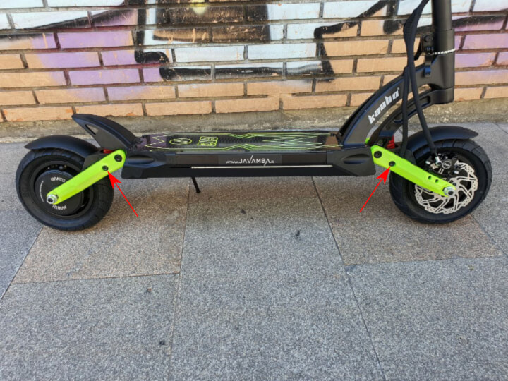 Eje suspensión Mantis M10*81