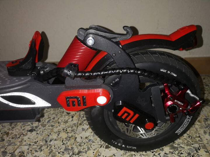 Kit de Frenos Xiaomi M365 Pro/Pro2 (pinza negra) 