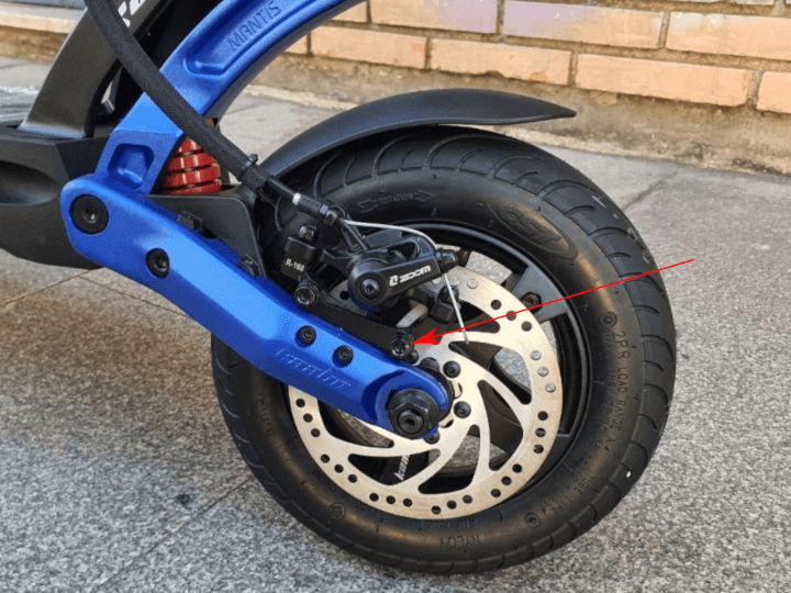 Soporte pinza de freno Kaabo